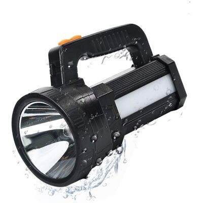 URSUS Lampe Torche Led Ultra Puissante, 7200mah/ 6000 Lumens Lampe De Poche Rechargeable, Étanche Ipx4, 6 Modes Usb Torche Pour Camping/randonnée/urgence/coupure De Courant Npterbl - Publicité URSUS Lampe Torche Led Ultra Puissante, 7200mah/ 6000 Lumens Lampe De Poche Rechargeable, Étanche Ipx4, 6 Modes Usb Torche Pour Camping/randonnée/urgence/coupure De Courant Npterbl - Publicité