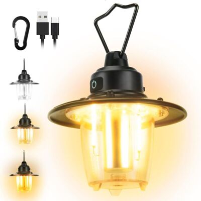 OEM Sabir Lanterne De Camping Rechargeable - Lampe De Camping Pour Tente 2800mah - Portable, Étanche Ip4 - D'Éclairage - Dimmable - Pour Camping, Randonnée, Urgence, Pêche - Publicité OEM Sabir Lanterne De Camping Rechargeable - Lampe De Camping Pour Tente 2800mah - Portable, Étanche Ip4 - D'Éclairage - Dimmable - Pour Camping, Randonnée, Urgence, Pêche - Publicité