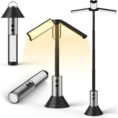 Vision Lampe De Camping, Lampe De Camping Led Rechargeable Et Rétractable, Lampe De Tente Portable Pour Le Camping, La Pêche, La Randonnée - Publicité Vision Lampe De Camping, Lampe De Camping Led Rechargeable Et Rétractable, Lampe De Tente Portable Pour Le Camping, La Pêche, La Randonnée - Publicité