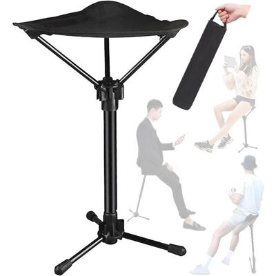 URSUS Tabouret Pliant Portable Télescopique, Tabouret Pliable Réglable À Trois Vitesses,tabouret Pliant Camping Avec Sac De Transport, Adapté Pour Métro Queuing La Pêche Le Camping Alpinisme - Publicité URSUS Tabouret Pliant Portable Télescopique, Tabouret Pliable Réglable À Trois Vitesses,tabouret Pliant Camping Avec Sac De Transport, Adapté Pour Métro Queuing La Pêche Le Camping Alpinisme - Publicité