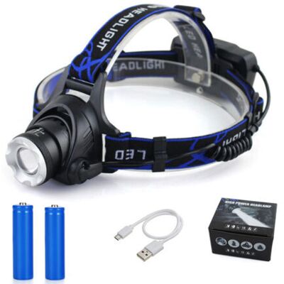 SCORPIO Lampe Frontale, Lampe Torche Led Rechargeable, Lampe Frontale 10000lm Avec 3 Modes D’eclairage Avec Câble Usb 2 Piles 18650 Avec Voyant Lumineux Pour Camping/pêche/escalade Npterbl - Publicité SCORPIO Lampe Frontale, Lampe Torche Led Rechargeable, Lampe Frontale 10000lm Avec 3 Modes D’eclairage Avec Câble Usb 2 Piles 18650 Avec Voyant Lumineux Pour Camping/pêche/escalade Npterbl - Publicité