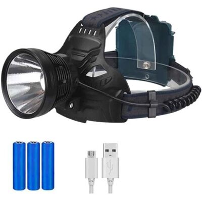 SCORPIO Lampe Frontale Led Rechargeable Pour Adultes, Lampe Frontale Rechargeable Usb Étanche Ipx5 Pour Le Camping, La Course À Pied Et La Chasse - Publicité SCORPIO Lampe Frontale Led Rechargeable Pour Adultes, Lampe Frontale Rechargeable Usb Étanche Ipx5 Pour Le Camping, La Course À Pied Et La Chasse - Publicité