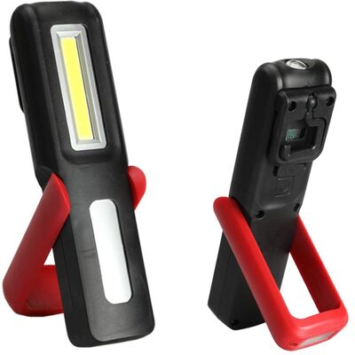 Vision Lampe Torche Led Magnétique Rechargeable, Lampe De Travail Portable Pour Mécaniciens, Compacte, Fiable Et Ultra-lumineuse, Cadeau Idéal Pour Hommes (rouge) - Publicité Vision Lampe Torche Led Magnétique Rechargeable, Lampe De Travail Portable Pour Mécaniciens, Compacte, Fiable Et Ultra-lumineuse, Cadeau Idéal Pour Hommes (rouge) - Publicité