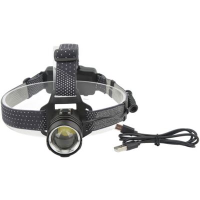 ABYSSE Lampe Frontale Xhp160 Led, Rechargeable Par Usb-c, Télescopique, Zoom, Éclairage Puissant Et Haute Luminosité, Idéale Pour La Randonnée Et Le Camping. Publicité ABYSSE Lampe Frontale Xhp160 Led, Rechargeable Par Usb-c, Télescopique, Zoom, Éclairage Puissant Et Haute Luminosité, Idéale Pour La Randonnée Et Le Camping. Publicité