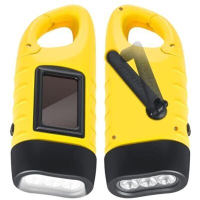Scotch Lot De 2 Lampes Torches À Manivelle, Lampe Torche Solaire Led Avec Mousqueton, Lampe Torche Dynamo Étanche Pour Le Camping, Les Pannes De Courant Et Les Activités De Plein Air [classe - Publicité Scotch Lot De 2 Lampes Torches À Manivelle, Lampe Torche Solaire Led Avec Mousqueton, Lampe Torche Dynamo Étanche Pour Le Camping, Les Pannes De Courant Et Les Activités De Plein Air [classe - Publicité