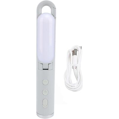 FLAMMKRAFT Lampe Torche De Camping Pliable, Rechargeable Par Usb, À Suspendre À Une Tente, Multifonction Avec Crochet. Publicité FLAMMKRAFT Lampe Torche De Camping Pliable, Rechargeable Par Usb, À Suspendre À Une Tente, Multifonction Avec Crochet. Publicité