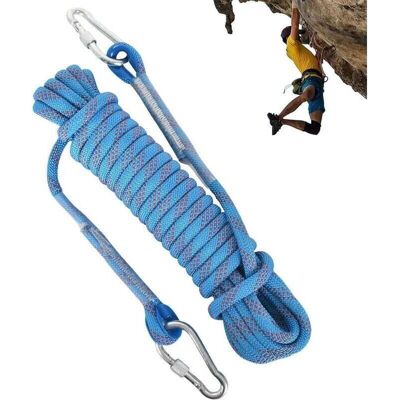 OEM Corde Escalade 10m,escalade Materiel Mousqueton,corde De Sécurité Extérieure,corde Balancoire Exterieur,pour Camping, Alpinisme, Pêche, Sauvetage, - Publicité OEM Corde Escalade 10m,escalade Materiel Mousqueton,corde De Sécurité Extérieure,corde Balancoire Exterieur,pour Camping, Alpinisme, Pêche, Sauvetage, - Publicité