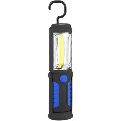 Vision Lampe De Travail Led Rechargeable Avec Magnétique Lampe De Torches De Led 2200mah Cob Led 650lm 3w Pour Auto Garage Atelier Camping Bricolage(bleu) - Publicité Vision Lampe De Travail Led Rechargeable Avec Magnétique Lampe De Torches De Led 2200mah Cob Led 650lm 3w Pour Auto Garage Atelier Camping Bricolage(bleu) - Publicité