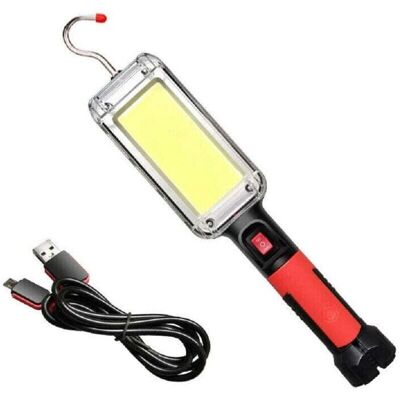 BRAST Ymyny Lampe Torche De Travail Portable À Led Rechargeable De 20 W Avec Base Magnétique 8859-b - - Publicité BRAST Ymyny Lampe Torche De Travail Portable À Led Rechargeable De 20 W Avec Base Magnétique 8859-b - - Publicité