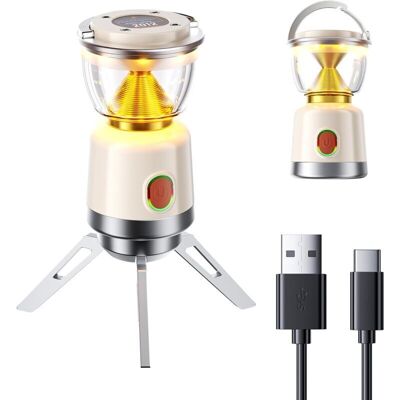 SANS MARQUE Lanterne De Camping, Lampes De Camping Alimentées Par Batterie En Alliage D'Aluminium, Lanterne À Piles À 5 Modes, Lampe De Poche Portable Pour Pannes De Courant, Urgence, Ouragan, Randonnée - Publicité SANS MARQUE Lanterne De Camping, Lampes De Camping Alimentées Par Batterie En Alliage D'Aluminium, Lanterne À Piles À 5 Modes, Lampe De Poche Portable Pour Pannes De Courant, Urgence, Ouragan, Randonnée - Publicité