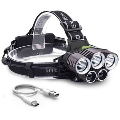 BRINSEA Lampe Frontale Rechargeable, 100 Lumens, Éclairage Puissant, Lampe Frontale 5 Led Rechargeable Par Usb, 6 Modes D'Éclairage, Sans Pile, Résistante Aux Chocs, Pour La Marche, La Course, Le Camping, L'E - Publicité BRINSEA Lampe Frontale Rechargeable, 100 Lumens, Éclairage Puissant, Lampe Frontale 5 Led Rechargeable Par Usb, 6 Modes D'Éclairage, Sans Pile, Résistante Aux Chocs, Pour La Marche, La Course, Le Camping, L'E - Publicité