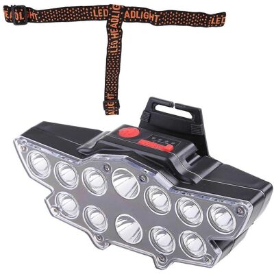 FLAMMKRAFT Lampe Frontale Pour Randonnée, Course À Pied, Camping, Travail De Nuit, Réglable Et Étanche. Publicité FLAMMKRAFT Lampe Frontale Pour Randonnée, Course À Pied, Camping, Travail De Nuit, Réglable Et Étanche. Publicité