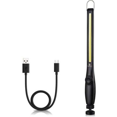 ABYSSE Lampe De Travail Led, Lampe Cob Rechargeable 750 Lumens Avec Indicateur De Charge, Base Magnétique, Rotation À 360°, Adaptée À La Réparation Automobile, À La Maison, Au Camping En Plein Air, 3300 Mah - Publicité ABYSSE Lampe De Travail Led, Lampe Cob Rechargeable 750 Lumens Avec Indicateur De Charge, Base Magnétique, Rotation À 360°, Adaptée À La Réparation Automobile, À La Maison, Au Camping En Plein Air, 3300 Mah - Publicité