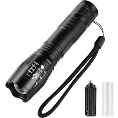 SANS MARQUE Lampe Torche Led Ultra Puissante, Lampe De Poche Mit Tactique Étanche, Zoomable Led Flashlight,5 Modes, Flashlight À Piles Pour Le Camping, Le Plein Air, Les Urgences, La Randonnée [classe Énergétique - Publicité SANS MARQUE Lampe Torche Led Ultra Puissante, Lampe De Poche Mit Tactique Étanche, Zoomable Led Flashlight,5 Modes, Flashlight À Piles Pour Le Camping, Le Plein Air, Les Urgences, La Randonnée [classe Énergétique - Publicité