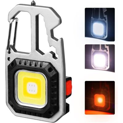 MOXIE Lampe De Travail Portable, Mini Lampe De Poche Led, 500 Lumen 7 Modes Lampe Torche Ultra Puissant, Étanche Lampes D'Inspection, Avec Ouvre-bouteille, Base Magnétique, Pour Camping, Réparation [classe - Publicité MOXIE Lampe De Travail Portable, Mini Lampe De Poche Led, 500 Lumen 7 Modes Lampe Torche Ultra Puissant, Étanche Lampes D'Inspection, Avec Ouvre-bouteille, Base Magnétique, Pour Camping, Réparation [classe - Publicité