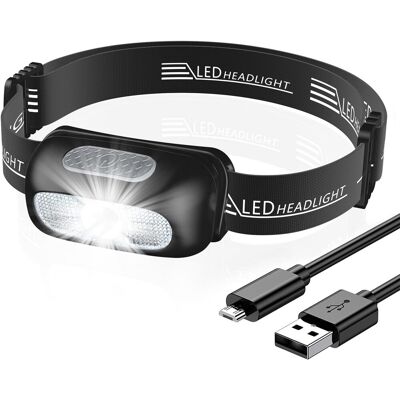 OEM Lampe Frontale, Torche Frontale Led Ultra Puissante Avec 5 Modes D'Éclairage & Lumière Rouge, Étanche Ipx4, Portable Lampe Poche Main Libre Rechargeable Pour Pêche/camping/cyclisme/randonnée - Publicité OEM Lampe Frontale, Torche Frontale Led Ultra Puissante Avec 5 Modes D'Éclairage & Lumière Rouge, Étanche Ipx4, Portable Lampe Poche Main Libre Rechargeable Pour Pêche/camping/cyclisme/randonnée - Publicité