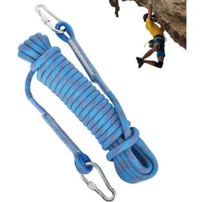 ABYSSE Corde Escalade 10m,escalade Materiel Mousqueton,corde De Sécurité Extérieure,corde Balancoire Exterieur,pour Camping, Alpinisme, Pêche, Sauvetage, Ouylaf - Publicité ABYSSE Corde Escalade 10m,escalade Materiel Mousqueton,corde De Sécurité Extérieure,corde Balancoire Exterieur,pour Camping, Alpinisme, Pêche, Sauvetage, Ouylaf - Publicité