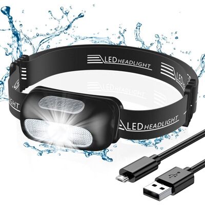 MOXIE Aougo – Lampe Frontale Led Rechargeable 200 Lumens – 5 Modes D'Éclairage – Étanche Ipx4 – Portée Jusqu'à 100m – Confort Ajustable Pour Camping Et Cyclisme - Publicité MOXIE Aougo – Lampe Frontale Led Rechargeable 200 Lumens – 5 Modes D'Éclairage – Étanche Ipx4 – Portée Jusqu'à 100m – Confort Ajustable Pour Camping Et Cyclisme - Publicité