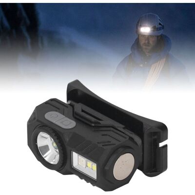 Scotch Lampe Frontale À Détecteur De Mouvement Lampe Led Magnétique À Modes Multiples Et Haute Luminosité Avec Bandeau Et Clip Pour L'Extérieur Noir, - Publicité Scotch Lampe Frontale À Détecteur De Mouvement Lampe Led Magnétique À Modes Multiples Et Haute Luminosité Avec Bandeau Et Clip Pour L'Extérieur Noir, - Publicité