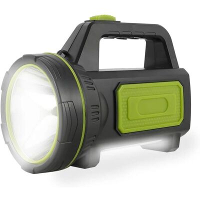 SANS MARQUE 1pcs Torche Led Rechargeable Usb 135000 Lumens 6000mah Torche Étanche Haute Puissance Avec Lumière Latérale Pour Randonnée Camping Chasse- - Publicité SANS MARQUE 1pcs Torche Led Rechargeable Usb 135000 Lumens 6000mah Torche Étanche Haute Puissance Avec Lumière Latérale Pour Randonnée Camping Chasse- - Publicité