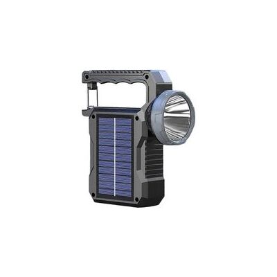 FLAMMKRAFT Lampe Torche Solaire Rechargeable Par Usb, En Abs, Idéale Pour Le Camping Et La Maison. Publicité FLAMMKRAFT Lampe Torche Solaire Rechargeable Par Usb, En Abs, Idéale Pour Le Camping Et La Maison. Publicité