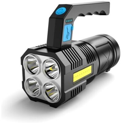 ABYSSE Lampe Torche Led Ultra Puissante Rechargeable Lampe De Poche De Travail Étanche Et 4 Modes Lampe Torche D'Urgence Portable Pour Randonnée, Pêche, Camping - Publicité ABYSSE Lampe Torche Led Ultra Puissante Rechargeable Lampe De Poche De Travail Étanche Et 4 Modes Lampe Torche D'Urgence Portable Pour Randonnée, Pêche, Camping - Publicité