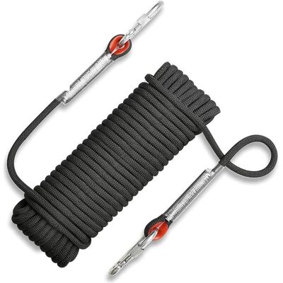 MOXIE 10m Corde De Sécurité D'Escalade Extérieure Anti-déchirures Alpinisme Sauvetage Corde,10mm De Diamètre Corde Pour Le Randonnée - Publicité MOXIE 10m Corde De Sécurité D'Escalade Extérieure Anti-déchirures Alpinisme Sauvetage Corde,10mm De Diamètre Corde Pour Le Randonnée - Publicité