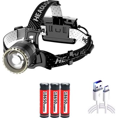 ABYSSE Lampe Frontale Led Rechargeable, Ultra-lumineuse (12 000 Lumens), 3 Modes D'Éclairage, Avec Capteur De Gestes, Idéale Pour La Course À Pied, Le Jogging, La Pêche Et Le Camping. Publicité ABYSSE Lampe Frontale Led Rechargeable, Ultra-lumineuse (12 000 Lumens), 3 Modes D'Éclairage, Avec Capteur De Gestes, Idéale Pour La Course À Pied, Le Jogging, La Pêche Et Le Camping. Publicité