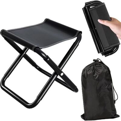 Vision Tabouret De Camping Pliant Portable, Mini Chaise Pliante Pour La Pêche Et Les Barbecues - Publicité Vision Tabouret De Camping Pliant Portable, Mini Chaise Pliante Pour La Pêche Et Les Barbecues - Publicité
