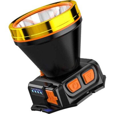 BRAST Lampe Frontale Led Rechargeable Usb - Capteur Super Lumineux - Pour Extérieur, Camping, Pêche, Chasse - Publicité BRAST Lampe Frontale Led Rechargeable Usb - Capteur Super Lumineux - Pour Extérieur, Camping, Pêche, Chasse - Publicité