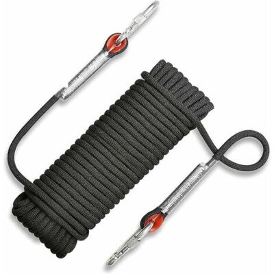 ABYSSE 10m Corde De Sécurité D'Escalade Extérieure Anti-déchirures Alpinisme Sauvetage Corde,10mm De Diamètre Corde Pour Le Randonnée - Publicité ABYSSE 10m Corde De Sécurité D'Escalade Extérieure Anti-déchirures Alpinisme Sauvetage Corde,10mm De Diamètre Corde Pour Le Randonnée - Publicité