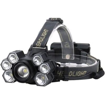 ABYSSE Lampe Frontale À Led Étanche Pour Camping, Randonnée, Pêche - Publicité ABYSSE Lampe Frontale À Led Étanche Pour Camping, Randonnée, Pêche - Publicité
