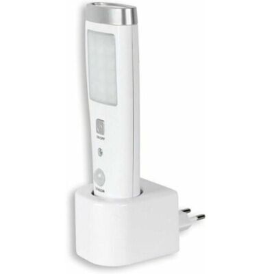 Vision Tigrezy -lampe De Poche À Induction D'Urgence Lampe Torche À Détecteur De Présence Angle Détection 60° 15 Led Rechargeable Batterie Blanc - Publicité Vision Tigrezy -lampe De Poche À Induction D'Urgence Lampe Torche À Détecteur De Présence Angle Détection 60° 15 Led Rechargeable Batterie Blanc - Publicité