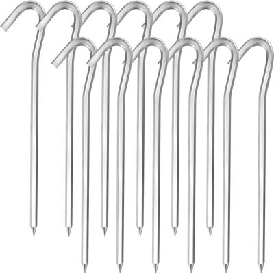 Vision Lot De 12 Pcs Piquets De Tente, 18 Cm, Sardines De Fixation Sol En Alliage D'Aluminium Extrêmement Stables Pour Le Camping Et L'Extérieur Pique-nique Randonnée Pêche - Publicité Vision Lot De 12 Pcs Piquets De Tente, 18 Cm, Sardines De Fixation Sol En Alliage D'Aluminium Extrêmement Stables Pour Le Camping Et L'Extérieur Pique-nique Randonnée Pêche - Publicité