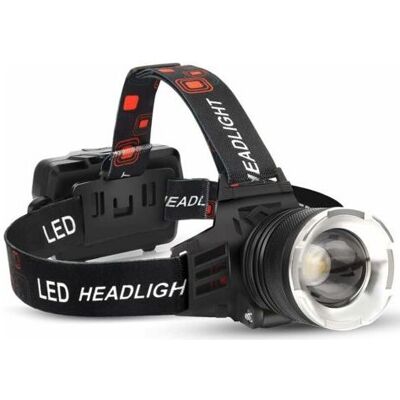 Vision Tigrezy Lampe Frontale Rechargeable Led, 90000 Lumens Super Lumineux Avec 5 Modes Et Niveau Ipx6 Lampe Frontale Rechargeable Usb Étanche, Réglable À 90°, Convient Pour Le Camping En Plein Air, La Co - Publicité Vision Tigrezy Lampe Frontale Rechargeable Led, 90000 Lumens Super Lumineux Avec 5 Modes Et Niveau Ipx6 Lampe Frontale Rechargeable Usb Étanche, Réglable À 90°, Convient Pour Le Camping En Plein Air, La Co - Publicité