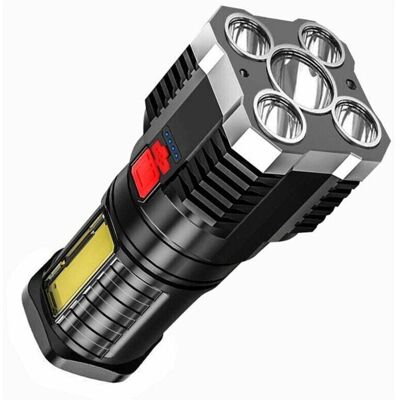 BRINSEA Lampe Torche Led Ultra Puissante, Torche Lampe De Poche Led, 10000 Lumens Lampe De Poche Rechargeable, Étanche Ip65, Ajustable Zoomable Torche Pour Camping Randonnée Urgence - Publicité BRINSEA Lampe Torche Led Ultra Puissante, Torche Lampe De Poche Led, 10000 Lumens Lampe De Poche Rechargeable, Étanche Ip65, Ajustable Zoomable Torche Pour Camping Randonnée Urgence - Publicité