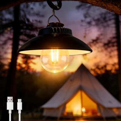 SANS MARQUE Lanterne Camping Rechargeable, Rétro Lampe Camping Led Portable, 2 Modes D'Éclairage, Ipx4 Étanche, Lampe De Tente Pour Pêche, Randonnée, Coupure De Courant, Urgence (blanc Chaud) - Publicité SANS MARQUE Lanterne Camping Rechargeable, Rétro Lampe Camping Led Portable, 2 Modes D'Éclairage, Ipx4 Étanche, Lampe De Tente Pour Pêche, Randonnée, Coupure De Courant, Urgence (blanc Chaud) - Publicité