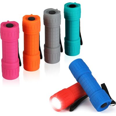 Vision Mini Lampe Torche Led 6 Pièces Pour Enfants Avec 18 Piles Aaa Pré-assemblées, Sac De Fête, Cadeaux Pour Enfants, Lampe À Main Pour Urgence, Extérieur, Randonnée, Camping - Publicité Vision Mini Lampe Torche Led 6 Pièces Pour Enfants Avec 18 Piles Aaa Pré-assemblées, Sac De Fête, Cadeaux Pour Enfants, Lampe À Main Pour Urgence, Extérieur, Randonnée, Camping - Publicité