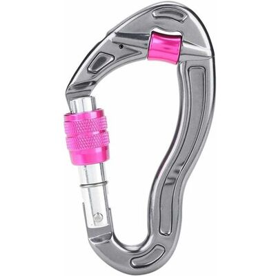 SCORPIO Mousqueton À Verrouillage Crochet De Mousqueton À Verrouillage À Vis 25kn Twist Lock Et Heavy Duty Pour L'Escalade En Rappel L'Alpinisme Rose Red - Publicité SCORPIO Mousqueton À Verrouillage Crochet De Mousqueton À Verrouillage À Vis 25kn Twist Lock Et Heavy Duty Pour L'Escalade En Rappel L'Alpinisme Rose Red - Publicité
