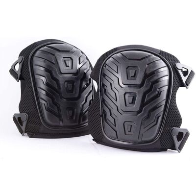 AHLSEN Bravix Genouillères Professionnelles, Rembourrage En Mousse Ultra Résistante, Coussin En Gel Confortable, Clips De Fixation Faciles À Ajuster, Noir, 1 Paire - Publicité AHLSEN Bravix Genouillères Professionnelles, Rembourrage En Mousse Ultra Résistante, Coussin En Gel Confortable, Clips De Fixation Faciles À Ajuster, Noir, 1 Paire - Publicité