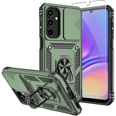 SANS MARQUE Coque De Téléphone Pour Galaxy A16 5g De Qualité Militaire Testée Contre Les Chutes De 4,9 M, Avec Protecteurs D'Écran Et Protection Pour Appareil Photo, Béquille Rotative À 360°, Vert Olive - Publicité SANS MARQUE Coque De Téléphone Pour Galaxy A16 5g De Qualité Militaire Testée Contre Les Chutes De 4,9 M, Avec Protecteurs D'Écran Et Protection Pour Appareil Photo, Béquille Rotative À 360°, Vert Olive - Publicité