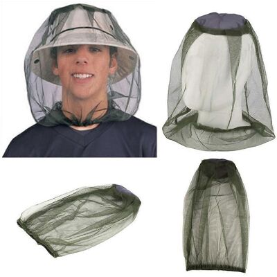 LISATR Filet De Protection Visage Et Cou Anti-moustiques Et Anti-insectes Pour La Pêche En Extérieur-45.00x33.00x2.00cm - Publicité LISATR Filet De Protection Visage Et Cou Anti-moustiques Et Anti-insectes Pour La Pêche En Extérieur-45.00x33.00x2.00cm - Publicité
