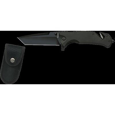 MARTINEZ ALBAINOX Couteau Pliant Albainox Tanto Noir Lame Tanto - Publicité MARTINEZ ALBAINOX Couteau Pliant Albainox Tanto Noir Lame Tanto - Publicité