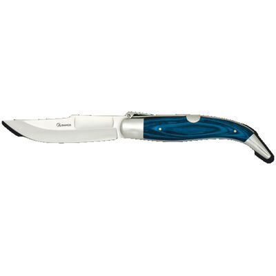 Couteau Classique Martinez Albainox Teja Madera Azul 6,5 Cm - Publicité Couteau Classique Martinez Albainox Teja Madera Azul 6,5 Cm - Publicité