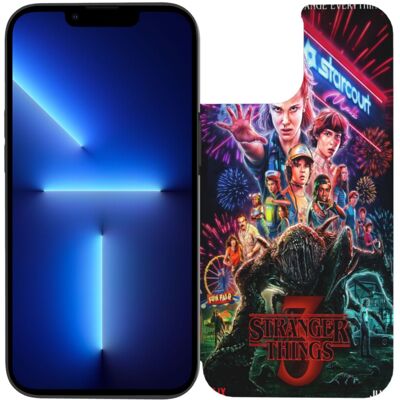 OEM Cet Étui Pour Iphone 13 Aux Couleurs De Stranger Things Est Fabriqué En Cuir Véritable Et Possède Une Fermeture Magnétique. Il Est Compatible Avec Les Modèles D'Iphone 13 À Double Caméra. Publicité OEM Cet Étui Pour Iphone 13 Aux Couleurs De Stranger Things Est Fabriqué En Cuir Véritable Et Possède Une Fermeture Magnétique. Il Est Compatible Avec Les Modèles D'Iphone 13 À Double Caméra. Publicité