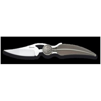 Couteau Pliant Martinez Albainox Pluma, Lame De 5,5 Cm - Publicité Couteau Pliant Martinez Albainox Pluma, Lame De 5,5 Cm - Publicité