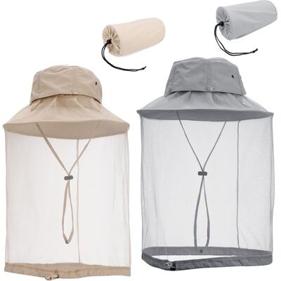 OEM Lot De 2 Chapeaux D'Apiculteur Avec Filet Anti-moustique - Pour Homme Et Femme - Pour Le Jardinage, La Jungle, La Pêche - Publicité OEM Lot De 2 Chapeaux D'Apiculteur Avec Filet Anti-moustique - Pour Homme Et Femme - Pour Le Jardinage, La Jungle, La Pêche - Publicité