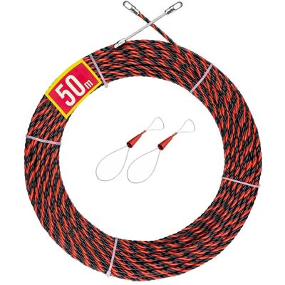 OEM Aiguille Electricien,50m Tire Fil Electrique 5mm Diamètre Tire Fils Electrique,tire Fils Electricien Aiguille,tire Fils Electricien Aiguille, Spiralé Flexible Aiguille Tire Fil(rouge Noir)-dou - Publicité OEM Aiguille Electricien,50m Tire Fil Electrique 5mm Diamètre Tire Fils Electrique,tire Fils Electricien Aiguille,tire Fils Electricien Aiguille, Spiralé Flexible Aiguille Tire Fil(rouge Noir)-dou - Publicité