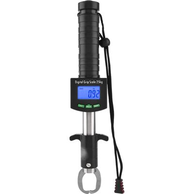 ALVIOR Fish Grip Scale - 25 Kg Digital Fishing Scale With Integrated Tape Measure - For Freshwater And Saltwater Fishing - 1 Piece - Publicité ALVIOR Fish Grip Scale - 25 Kg Digital Fishing Scale With Integrated Tape Measure - For Freshwater And Saltwater Fishing - 1 Piece - Publicité