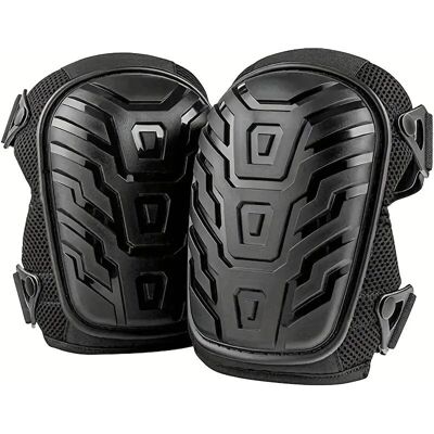 IRISFR Lntyq Genouillères Professionnelles, En Mousse Durable, Rembourrage En Gel Confortable, Avec Clips Faciles À Régler, 1 Paire, 22cm20cm10cm, Noir - Publicité IRISFR Lntyq Genouillères Professionnelles, En Mousse Durable, Rembourrage En Gel Confortable, Avec Clips Faciles À Régler, 1 Paire, 22cm20cm10cm, Noir - Publicité